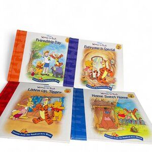 Lot of Winnie the Pooh Lessons from the Hundred Acre Wood VOL # 1,2,4,9